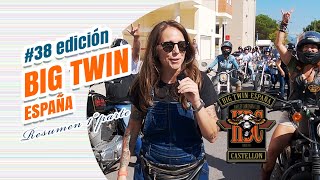 ⚡BIG TWIN España⚡2023 👉 38 Edición Concentración motos Harley Davidson en Castellón [upl. by Ydollem]