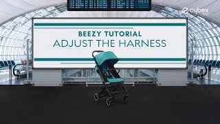 How to Adjust the Stroller Harness  Beezy Buggy  CYBEX [upl. by Rigby]