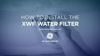 Replace and Install the XWF Water Filter [upl. by Alesandrini]