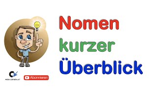 Nomen Genus Numerus und Kasus [upl. by Bard]