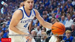 Kentucky Shocks No 6 Duke in Thrilling Upset 4 Key Takeaways and Celebration Highlights [upl. by Myrah91]