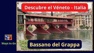 DESCUBRE BASSANO DEL GRAPPA Véneto  Italia [upl. by Rasaec]