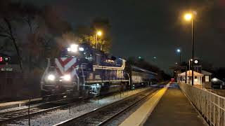 NIRC 10 Leads A Private Car Move At Midlothian Illinois [upl. by Annerb]