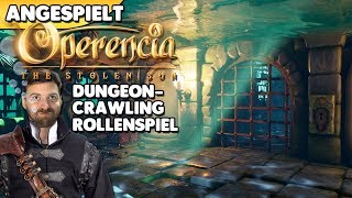 Operencia The Stolen Sun Review  Dungeon Crawler RPG [upl. by Fawne]