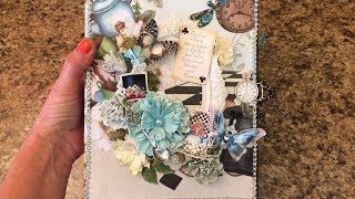 MINI ALBUM TUTORIAL PART 2 ENCHANTED TEA START TO FINISH SHELLIE GEIGLE JS HOBBIES amp CRAFTS [upl. by Aiden]