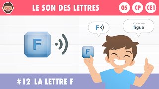 🔈 Le son de la lettre F  Apprendre à lire maternelle  CP  IEF [upl. by Stalk]