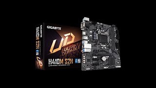 Gigabyte H410M S2H Motherboard Unboxing and Overview [upl. by Blatman]