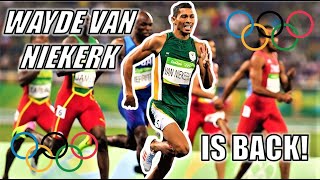 Wayde van Niekerk is BACK  400m World Record Holder returns with 100200m double [upl. by Antonin733]