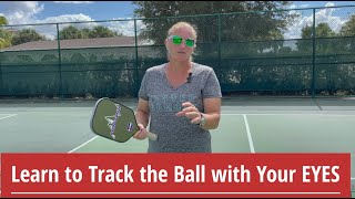 Lee Whitwell Pickleball  Tracking the Ball [upl. by Bilicki]