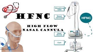 HFNC MACHINE  HIGH FLOW NASAL CANNULA  HOW TO USE HFNC [upl. by Lustick944]