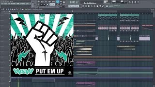 WampW  Put EM Up FL Studio Remake [upl. by Ahsemad]