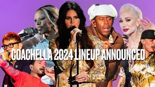 Coachella 2024 Lineup Announced [upl. by Berlinda690]