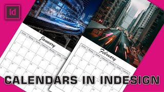 Design a Wall Calendar in InDesign in just 11 minutes [upl. by Waal736]