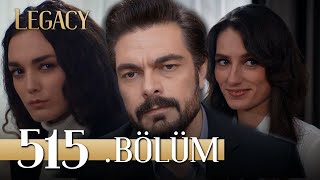 Emanet 515 Bölüm  Legacy Episode 515 [upl. by Einittirb]