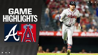 Braves vs Angels Game Highlights 81724  MLB Highlights [upl. by Kathye]