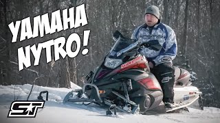 2011 Yamaha FX Nytro RTX SE Snowmobile Review [upl. by Anirad]