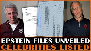 Epstein Files Unveiled Celebrities Listed [upl. by Jessamine965]