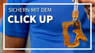 Richtig sichern mit dem Click Up  Einfach Klettern [upl. by Enilaf]