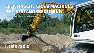 Elektrische graafmachine met afstandsbediening [upl. by Enovi833]