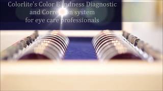 Colorlites Color vision diagnostic and correction system for eye care professionals [upl. by Ronda]