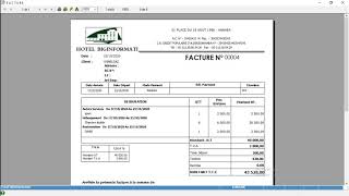 Démonstration Logiciel de gestion dhotellerie HD [upl. by Akinehc]