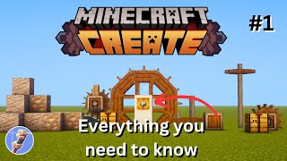 Beginners Guide to EVERYTHING Create Mod Minecraft [upl. by Luap]