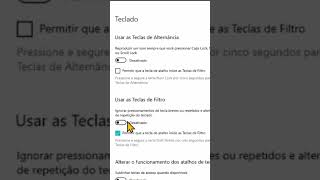 TECLADO DO PC NÃO FUNCIONA ALGUMAS TECLAS RESOLVIDO [upl. by Yennep]