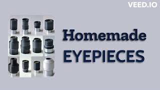 How to build your own Homemade telescope Eyepieces for astronomy [upl. by Garnette]