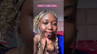 foryou tutorial makeuptutorial lipgloss lipcombo girlsmakeup [upl. by Ennasil]