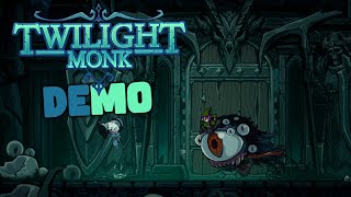 Twilight Monk  a Handdrawn RPGMetroidvania  Full Demo Gameplay [upl. by Eirrac956]