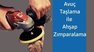 Spiral Avuç Taşlama İle Ahşap Nasıl Zımparalanır [upl. by Giarg]