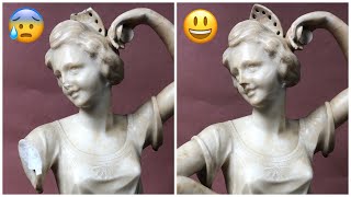 How to Repair a Marble Sculpture [upl. by Nickerson]