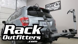 Thule 9034 T2 Pro Bike Rack Demonstration and Review From Rack Outfitters [upl. by Kenti]