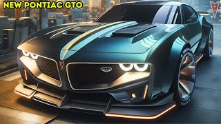 NEW 2025 Pontiac GTO  The Ultimate Muscle Car Reborn [upl. by Kumagai]