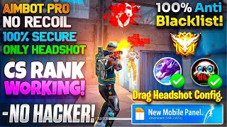 OB47 update no drag auto headshot config file free fire aimbotaimlock  free fire Max headshot hack [upl. by Lsil952]