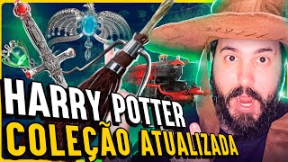 MINHA COLEÇÃO DE HARRY POTTER COMPLETA ATUALIZADA [upl. by Esylla]