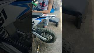 NRG 50cc Dirt Bike  2 Stroke 🔥 [upl. by Nosnarb]