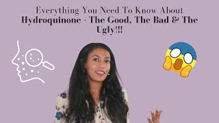 Everything You Need To Know About Hydroquinone for Hyperpigmentation The Good The Bad amp The Ugly [upl. by Terraj]