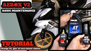 How To Reset a Yamaha NVX 155 Aerox Oil Change Indicator Light [upl. by Hyacinthia]