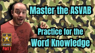 Unlocking Word Knowledge ASVAB Practice You Need To Know 13 [upl. by Ahsha]