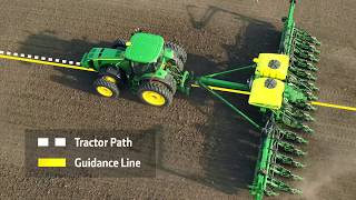 John Deere  AutoTrac™ Implement Guidance [upl. by Nylevol]