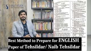 Tehsildar  Naib Tehsildar  ENGLISH paper Preparation  Job Details  PPSC Expert [upl. by Agem156]