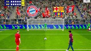 FC Barcelona vs Bayern FC Penalty Kick 🔥 Lamine Yamal vs Harry Kane 🥰 [upl. by Atinyl435]