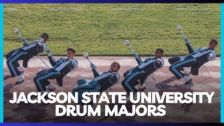 Jackson State University Drum Majors J5 [upl. by Zoltai]