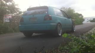 Golf 3 GTI VR6 Straight Pipe Sound [upl. by Novehs630]