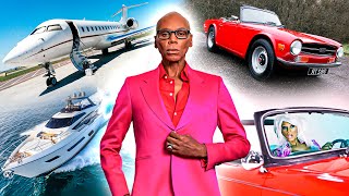 RuPauls Lifestyle 2022  Net Worth Fortune Car Collection Mansion [upl. by Carboni650]