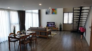 Accorグループ管理の高級サービスアパート「PentStudio Westlake Hanoi」1bed（91㎡）の室内風景 [upl. by Asenad]