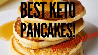 Worlds Best Keto Pancakes with Coconut Flour [upl. by Feinleib]