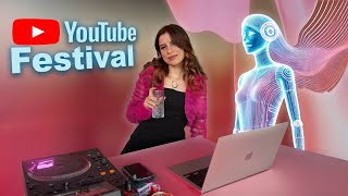 YOUTUBE FESTİVALİNDE KLONUMLA DJLİK YAPTIK [upl. by Niltyak]