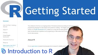 Introduction to R Getting Started [upl. by Sparkie]